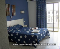 airport hotel bedroom in Tenerife
