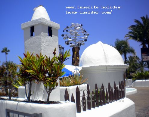 Avenida Colon with Cesar Manrique unique landscaping