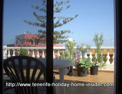Penthouse balcony Los Realejos Tenerife