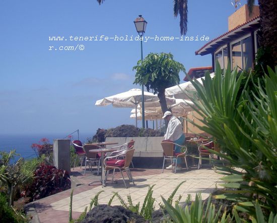 Bar Alberto dog-friendly and of breathtaking views at Taoro Park