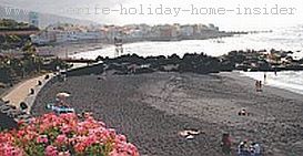 Black beaches Playa Jardin Tenerife