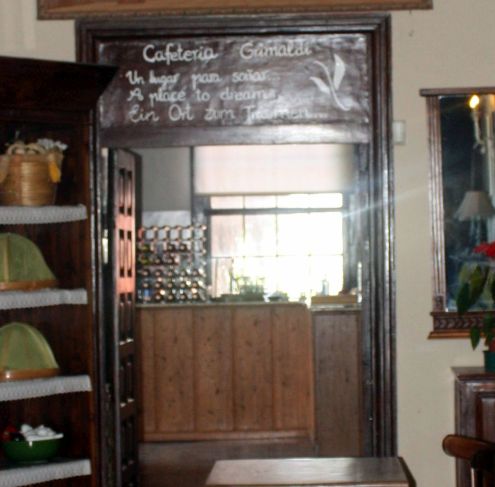 Cafeteria Grimaldi of Casa Lercara in La Orotava formerly popular for afternoon tea breaks or Spanish Merendas