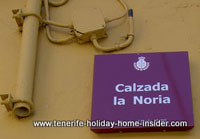 Calzada  (passage) Noria Santa Cruz Tenerife