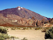 Sunny Canadas below Teide Tenerife