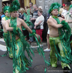 Tenerife carnival dancers