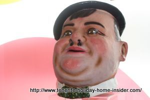 Carnival treasure a sculptured character that came with the carnival car.