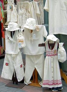 Cotton clothes Tenerife often made in South America