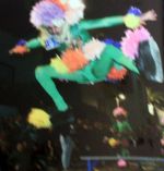 Craziest men marathon with high heels to jump hurdles called Mascarita ponte tacon