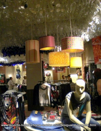 Desigual in Tenerife shop Puerto de la Cruz