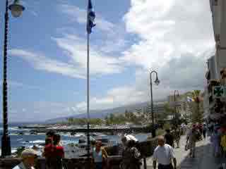 Waterfront Puerto de la Cruz.