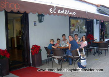 El Aderno designer sweets shop La Paz Tenerife