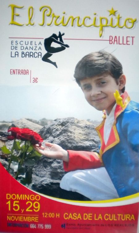 El Principito ballet show by La Barca of Longuera