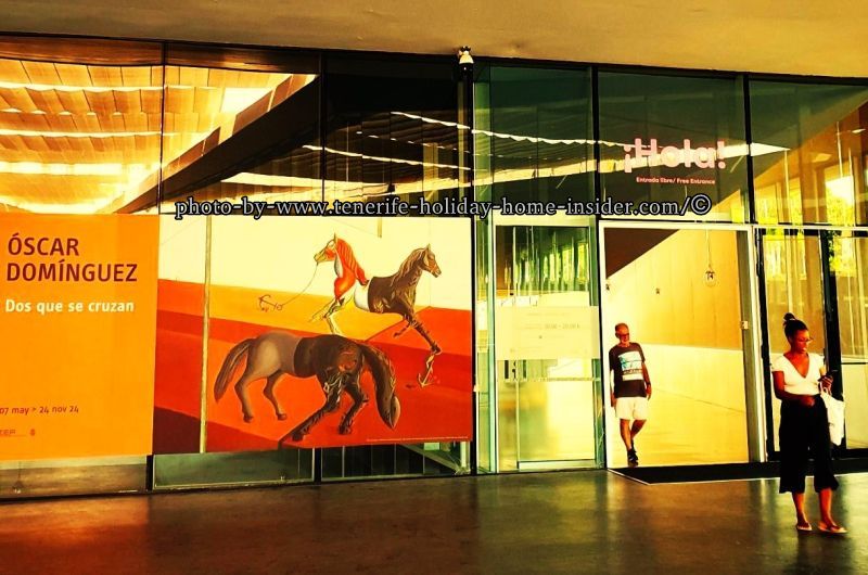 Exhibition Center T E A with entrance to Dominguez show during Plenilunio 2024