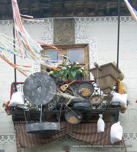 Festival decorations for Corpus Cristie Orotava by  Casa los Balcones