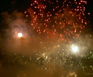 Fireworks shows Fiesta la Cruz Los Realejos