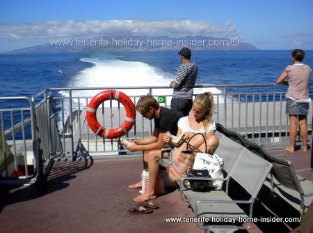 Fred Olsen Ferry  My trip October 2014 from La Gomera