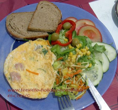 French Omelet of Cafe Vista Paraiso