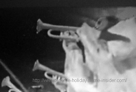 ghosts with trumpets