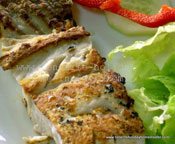 Grilled Sea Bass at Bar Paraiso Cafeteria.