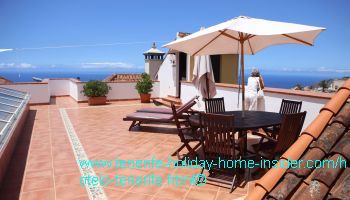 Hotel Rural Victoria roof top with views