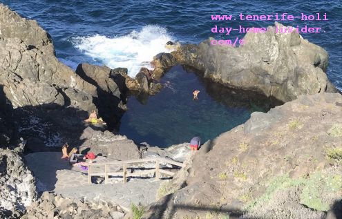 La Laja the most stunning of natural Tenerife pools within the most awesome rock setting is in San Juan de la Rambla in the North of the island