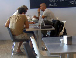 Library Cafe Coffee culture TEA Santa Cruz