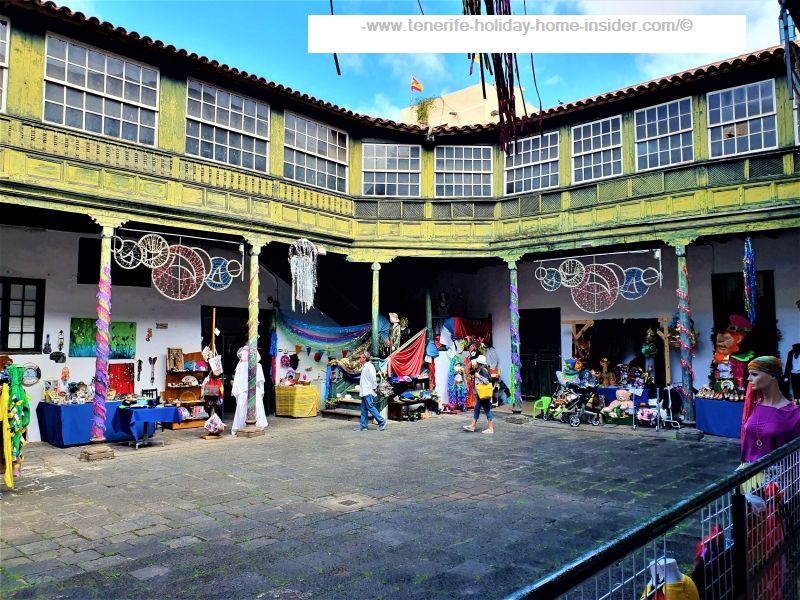 Mansion Ventosa Muslim Prayer Center Tenerife Puerto Cruz besides being a Charity market for Africa some hours of the day