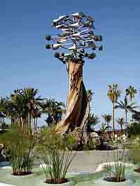 Martianez wind mill art by Cesar Manrique