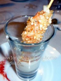 Mil Sabores restaurant Dessert example of Christmas Eve restaurants Tenerife