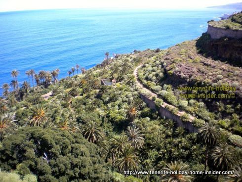 Mirador San Pedro Hill on a higher level next to a gorge.