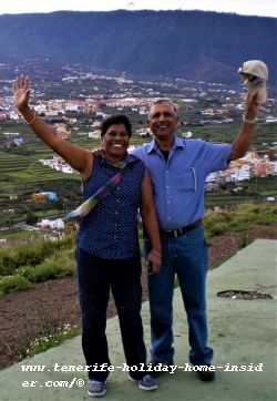 Mount Montaneta Monasterio hikers to the top of the Realejos volcanic cone