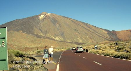Mountain road Tenerife Cordillera the best of the island