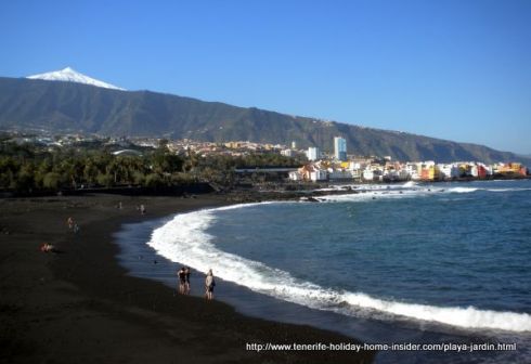 Playa Jardn Garden beach photo of Puerto de la Cruz