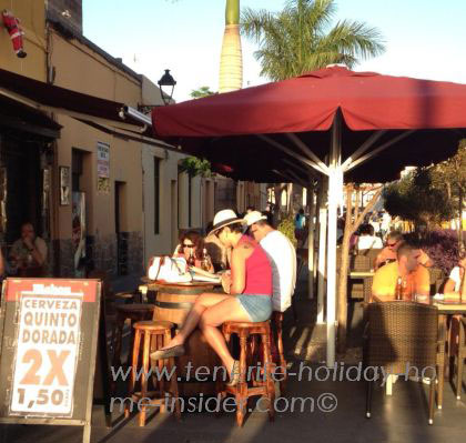 Punta Brava corner cafe