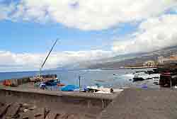 Old quay at Plaza de Europa Puerto Cruz.
