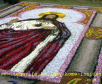 Religious art body of christ june celebration La Orotava Tenerife