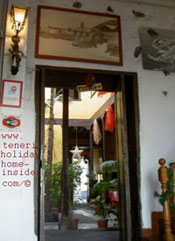 Restaurante Rocamar Garachico colonial look