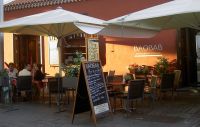 Restaurante Terraza Baobab in the Tenerife capital Santa Cruz