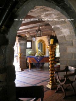 Monasterio with one of its genuine convent cellars much liked for wedding celebrations