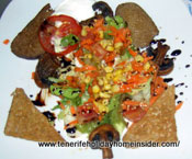 Seitan Meat made of wheat in vegetarian dish.