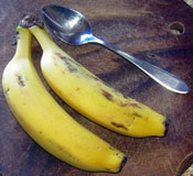 small bananas of Tenerife