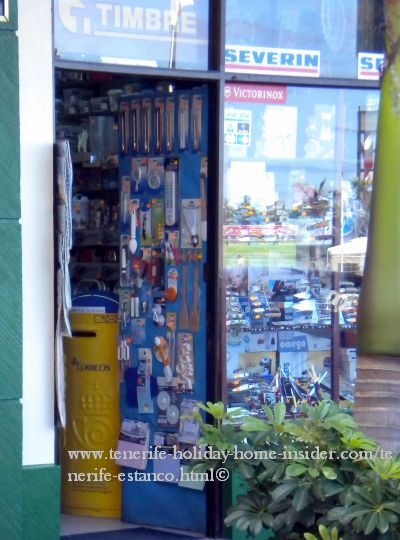 Spain post office box of Don Francisco