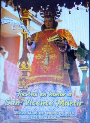 Spain traditions at Tigaiga San Vincente portrayed by a  poster