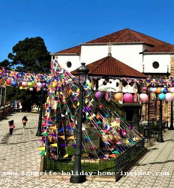 Storyteller Festival Erase in Realejo Bajo by Church Iglesia de la Concepcion and inside the museum