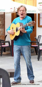 Street musician from Portugal