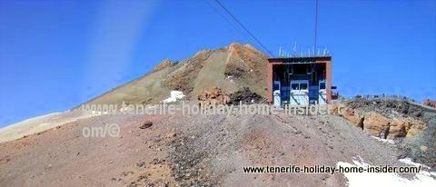 Teide Telerifico Table car station and summit