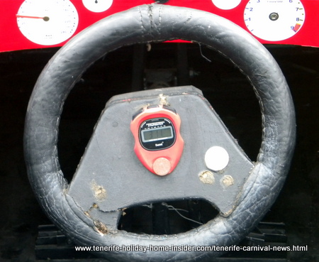 Tenerife carnival news for crazy car spare parts