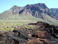 Tenerife Northwest coast behind Los Gigantes