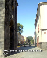 View La Noria from church square Iglesia Concepcion Santa Cruz Tenerife