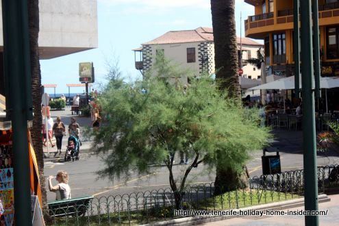 Where Plaza del Charco joins the Muelle Pesquero